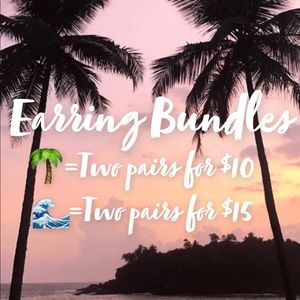 SAVE💸🤍Jewelry(Earrings) Bundle!!!